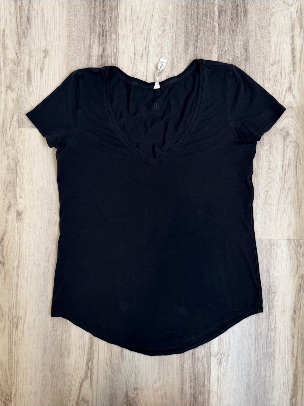 Lululemon Loose Casual T-Shirt Black Size 4